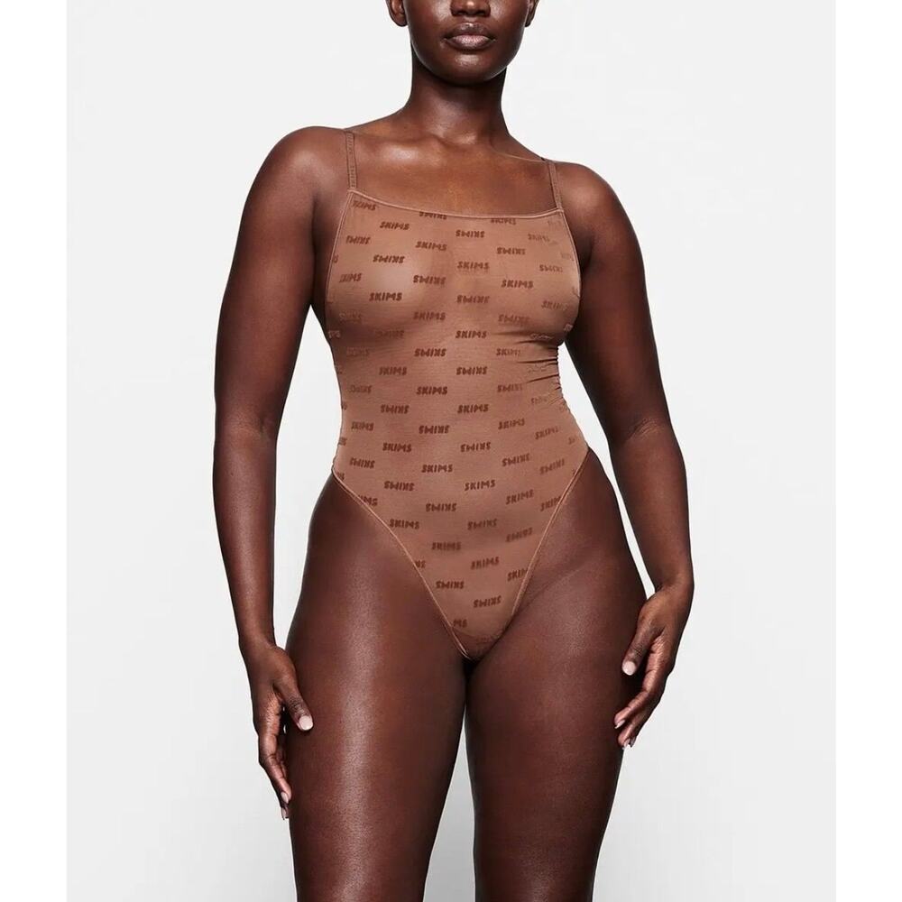 SKIMS After Hours Cami Bodysuit jasper size 3X NWT